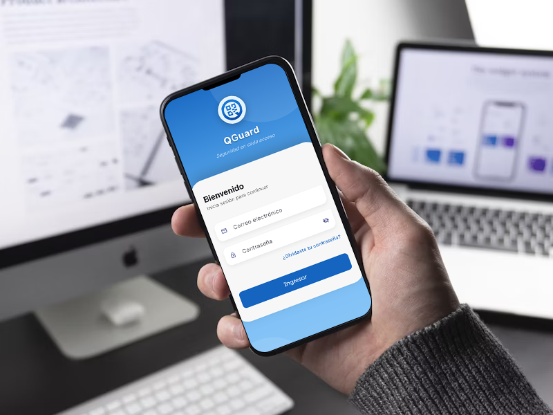 App QGuard en uso